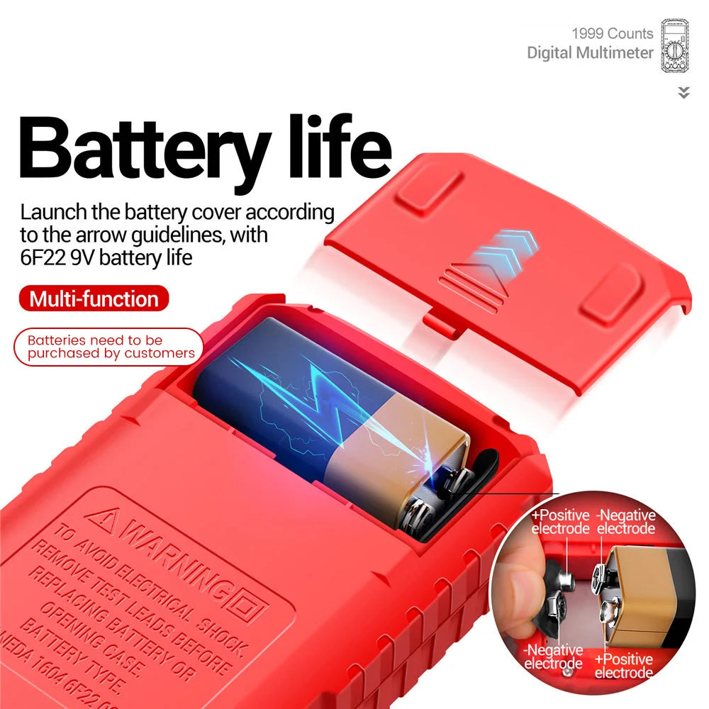 Universal Digital Multimeter AC/DC Voltage