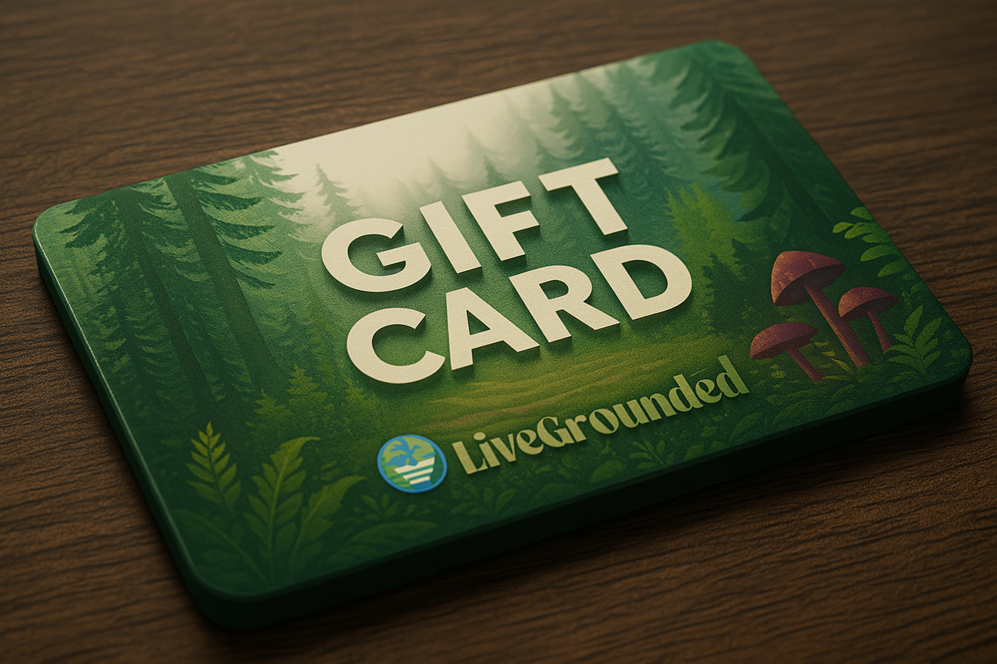 LiveGrounded $50 Gift Card