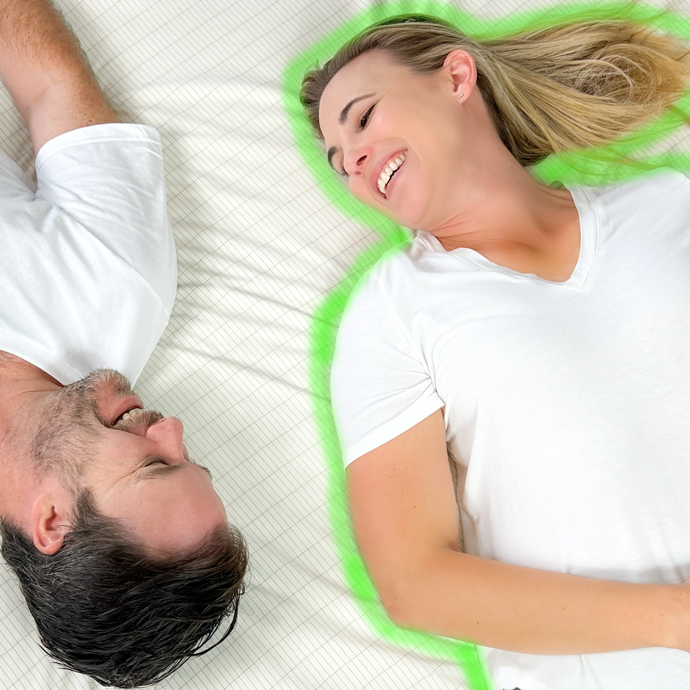 LiveGrounded Earthing Sheets 4 woman grounded